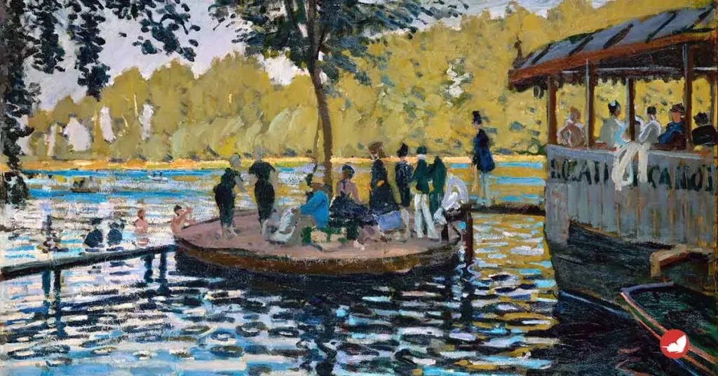 Claude Monet Bain à la Grenouillère