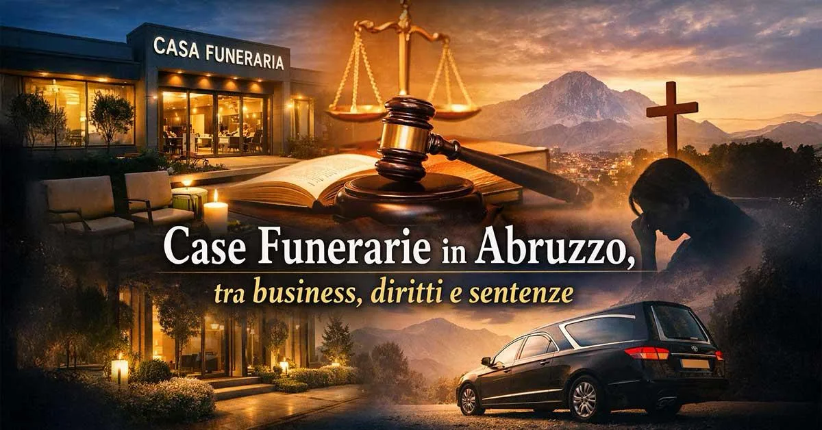 Case Funerarie in Abruzzo, tra business, diritti e sentenze.