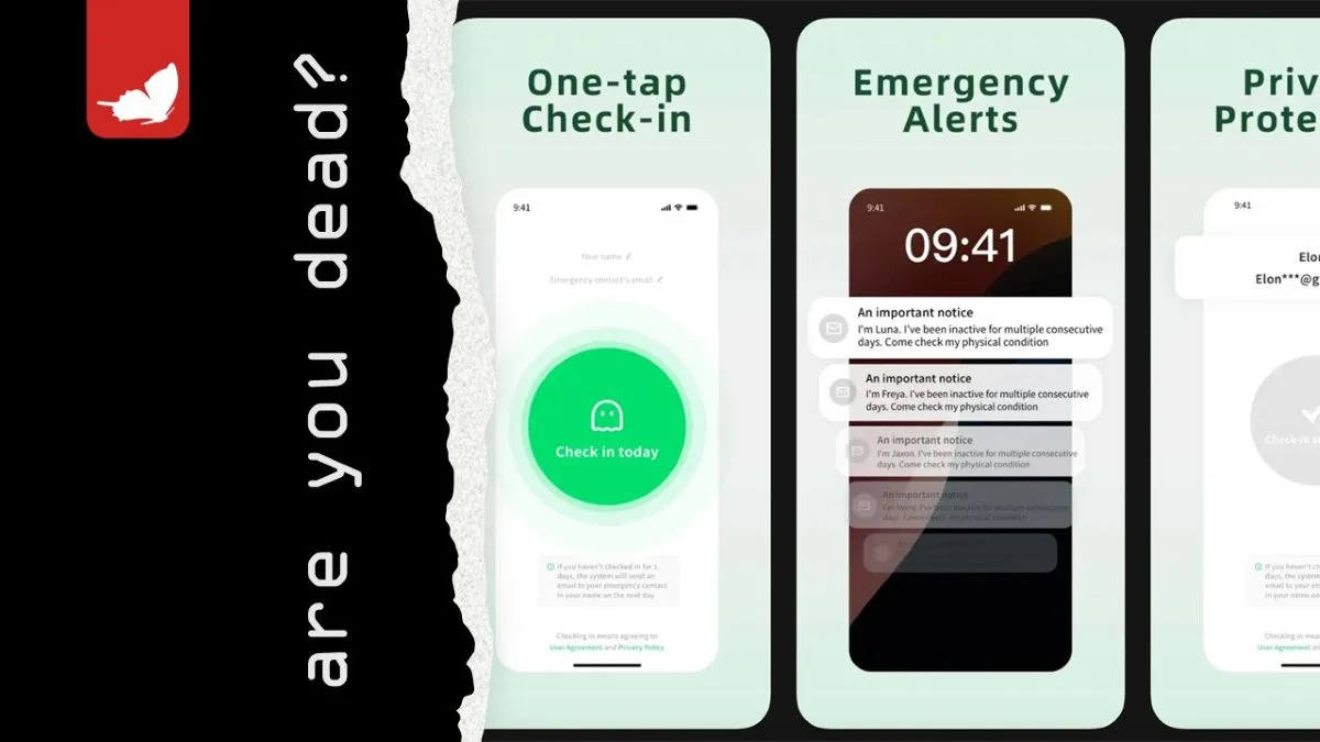 Are you dead? L’app che ci chiede se siamo ancora vivi.
