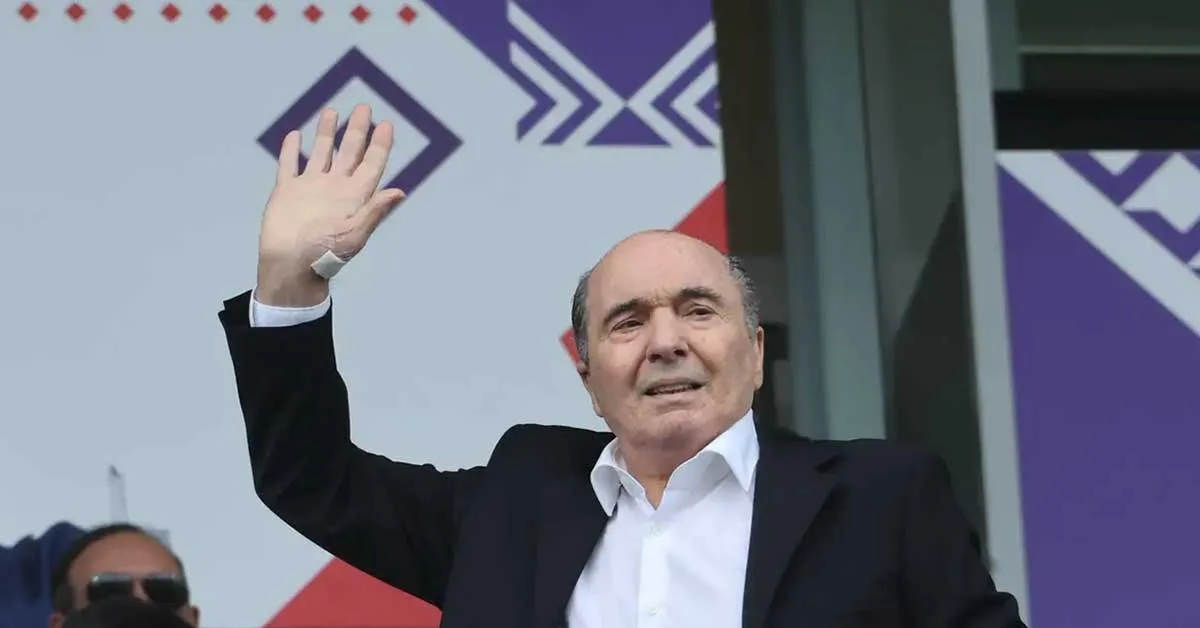 Fiorentina in lutto. Addio al presidente Rocco Commisso.
