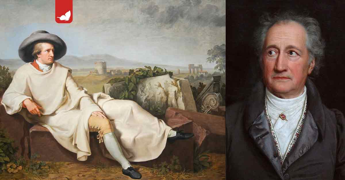 Johann Wolfgang von Goethe 22 marzo 1832. Muore Johann Wolfgang von Goethe.