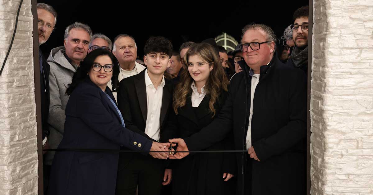 Mussomeli (CL). Inaugurazione Casa Funeraria Frangiamore.