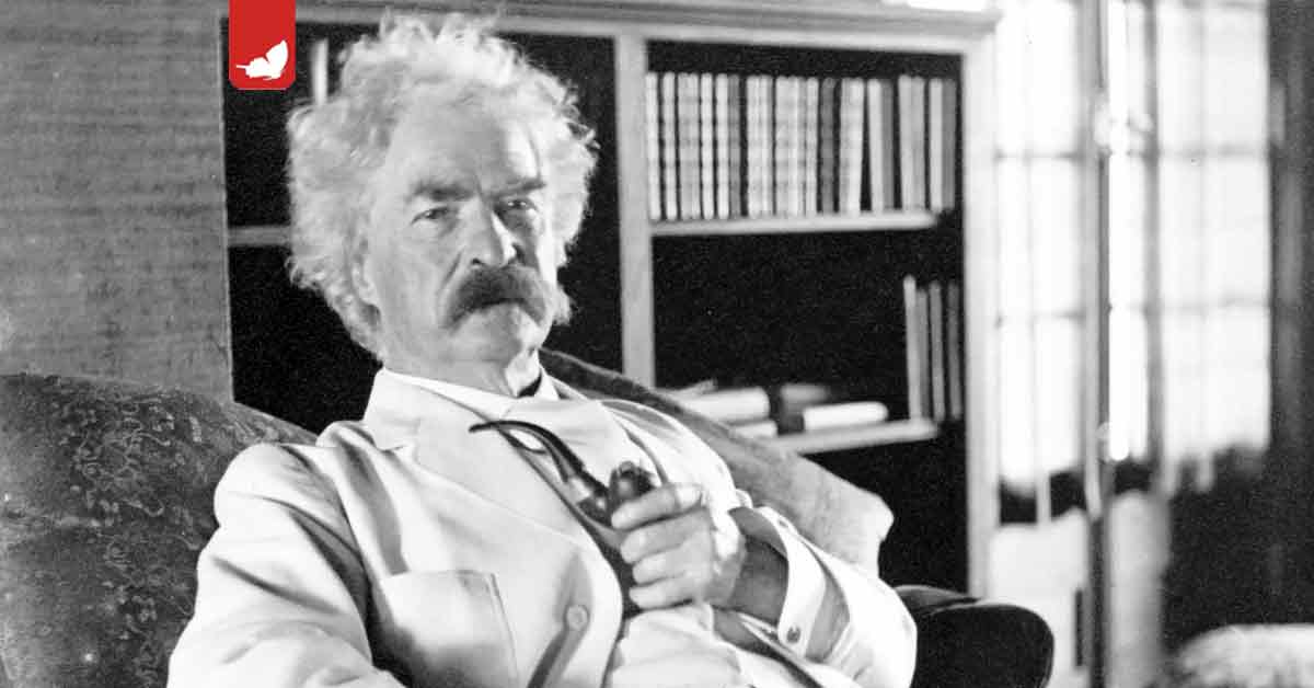 21 aprile 1910. Muore Mark Twain.