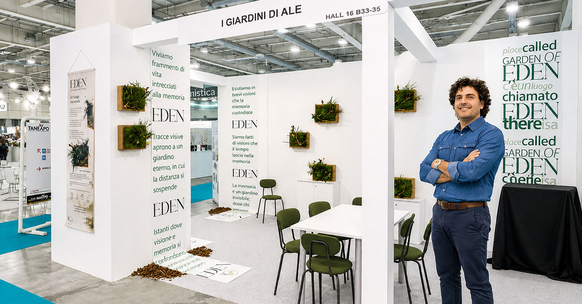 Alessandro Caccin e il suo EDEN ai microfoni TGF24 a Tanexpo26