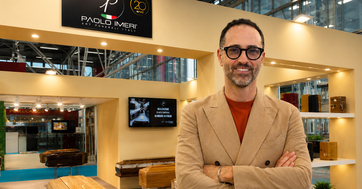Paolo Imeri-Art Funeral Italy ai microfoni di TGF24-Tanexpo2026