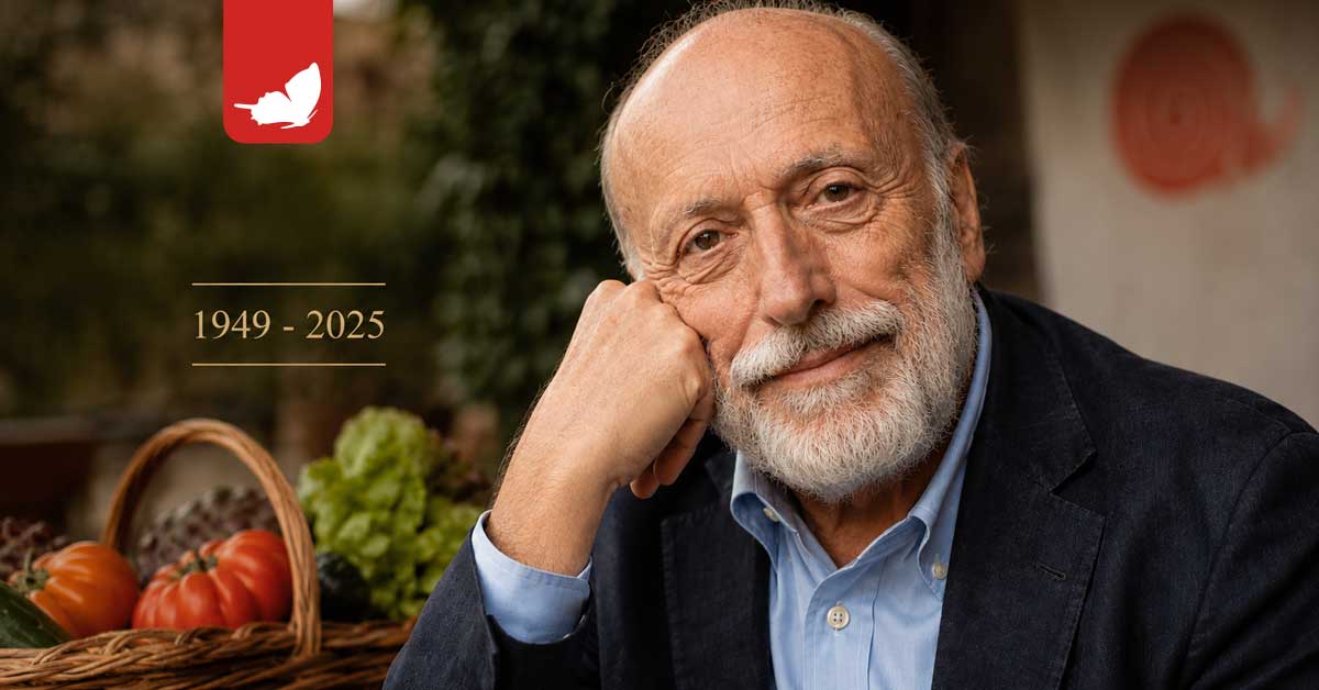 Addio a Carlo Petrini, l’uomo che “inventò” Slow Food
