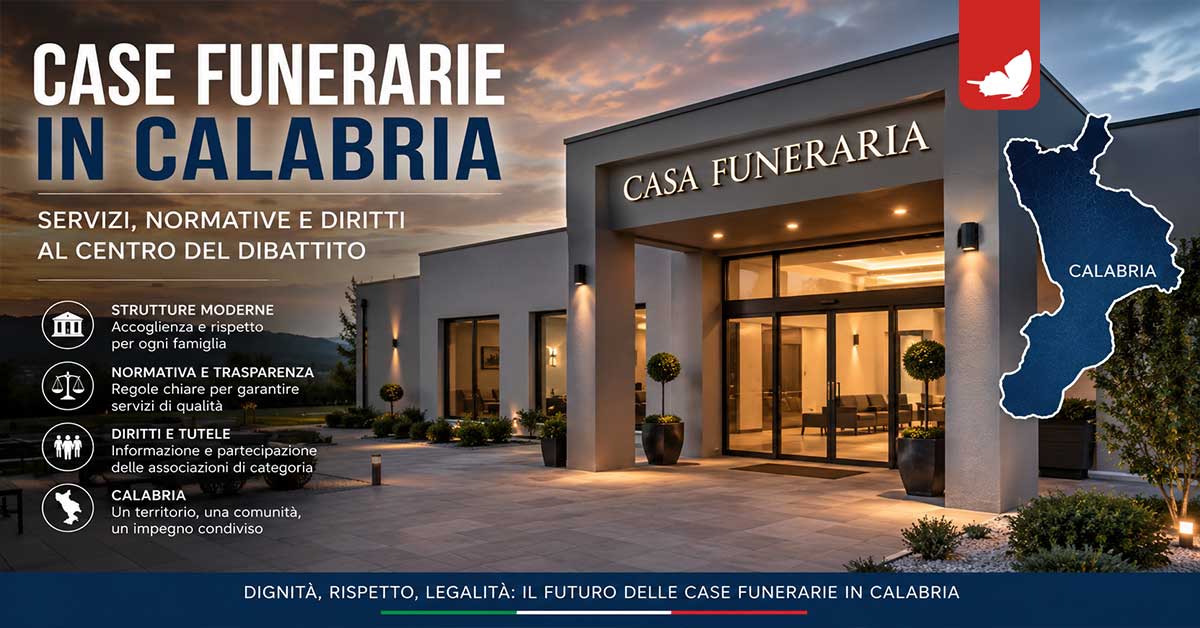 La Regione Calabria modifica la legge funeraria
