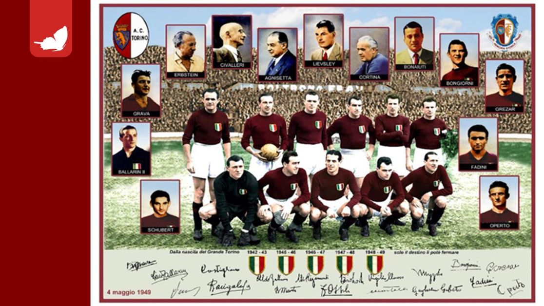 4 maggio 1949. La tragedia di Superga e del Grande Torino