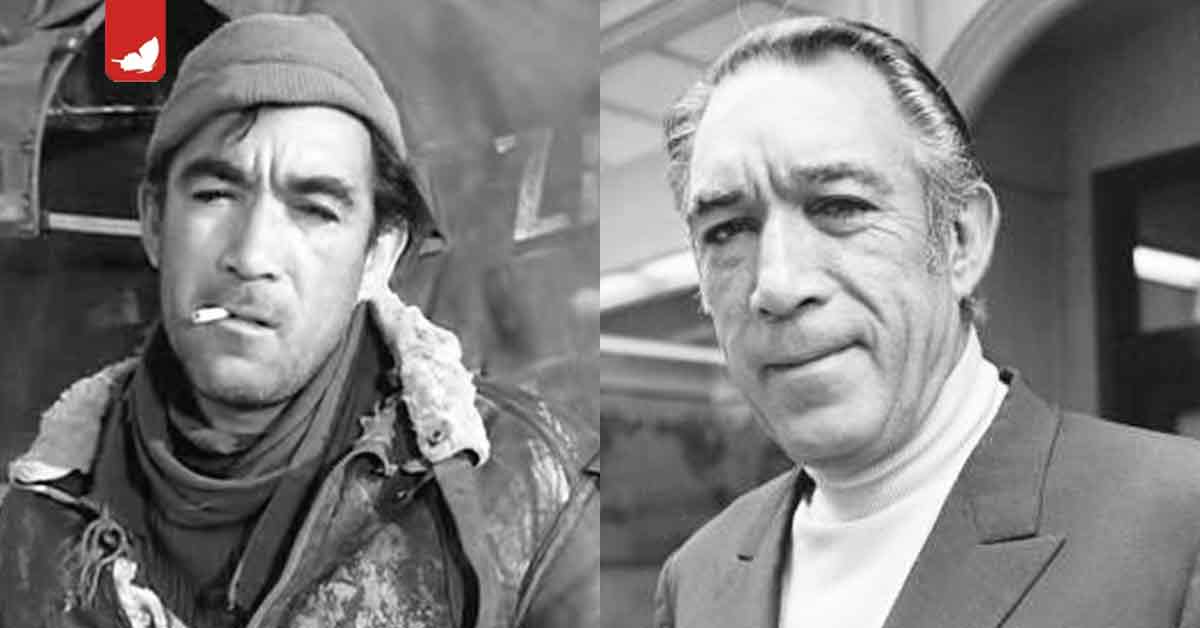3 giugno 2001. Muore Anthony Quinn.