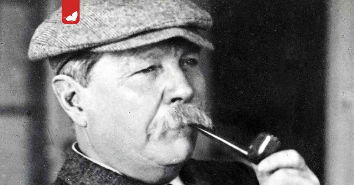 Arthur Conan Doyle 7 luglio 1930. Muore Arthur Conan Doyle.
