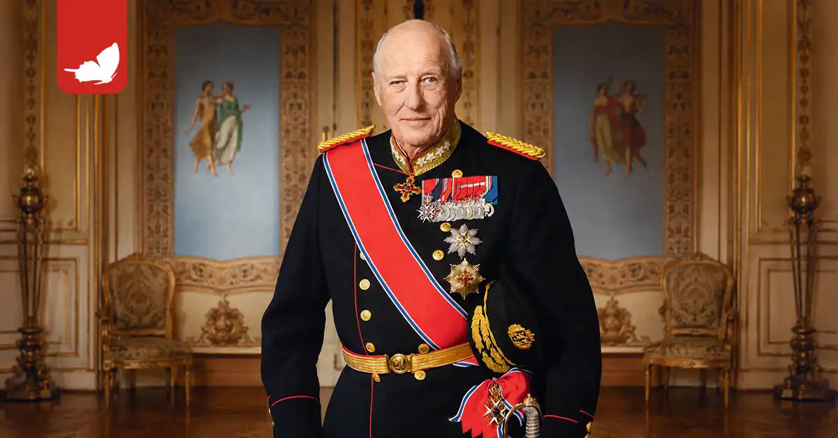 Norvegia. Morto re Harald V.