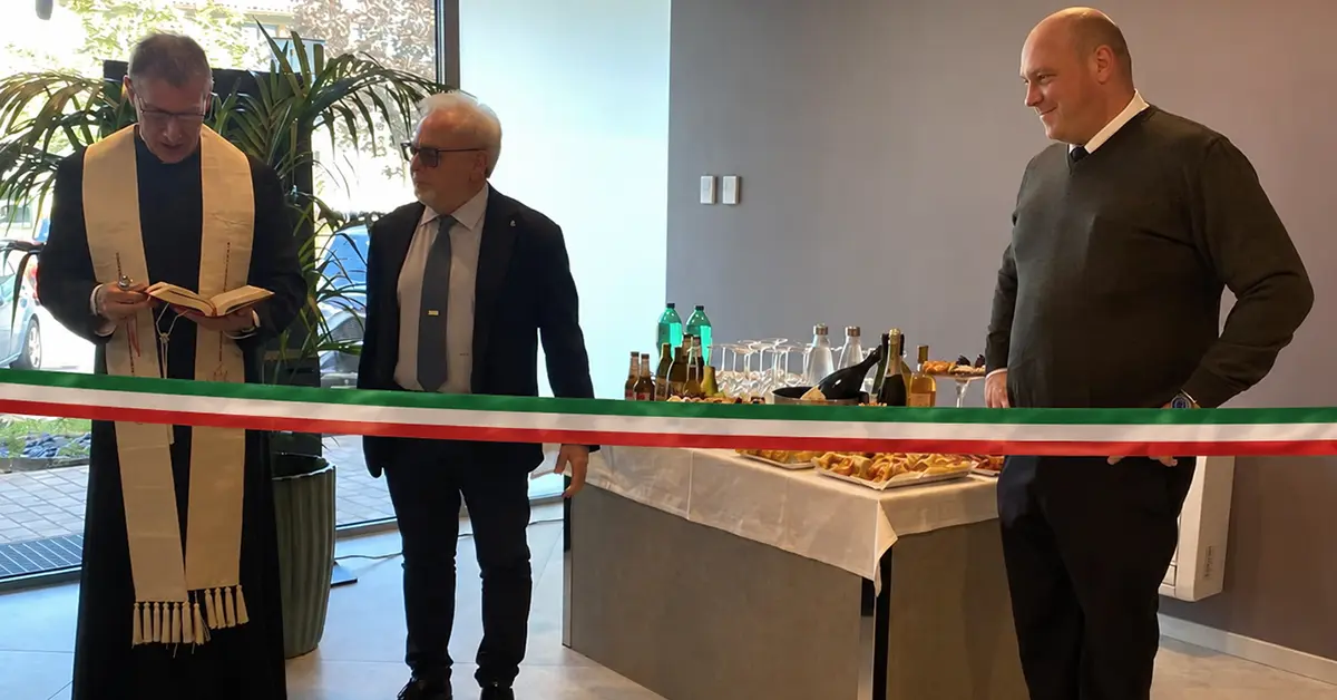 Calcinato (BS). Inaugurazione Casa Funeraria Albini.