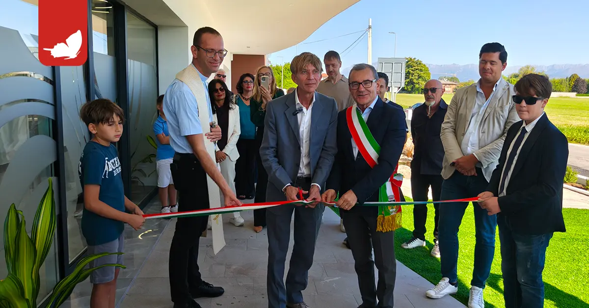 Tavagnacco (UD). Inaugurazione Casa Funeraria Ardens Caruso.